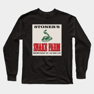 Stoner's Snake Farm Long Sleeve T-Shirt